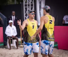 André/George e Vitor/Renato iniciam 2023 na frente pelas vagas do vôlei de praia para as Olimpíadas de 2024