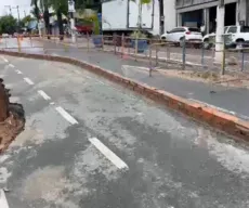 Parte de avenida em Guarabira é interditada após deslizamento de barreira