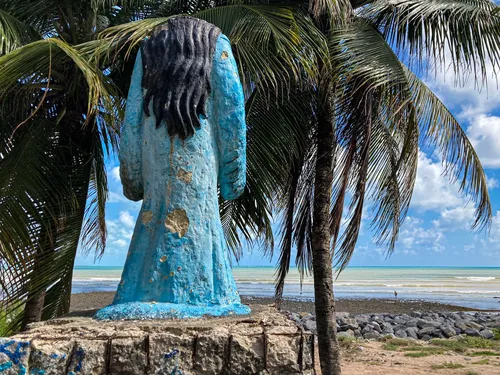 
				
					Estátua de Iemanjá de João Pessoa está danificada há quase 7 anos
				
				