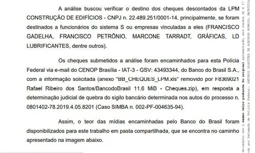 
				
					Operação Cifrão: investigação aponta mensagens e depósitos como indícios de propina para Buega e diretores da Fiep
				
				