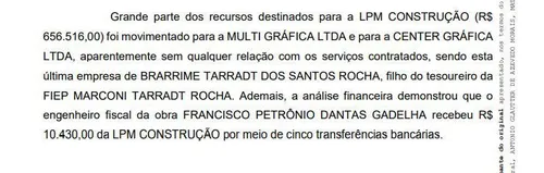 
				
					Operação Cifrão: investigação aponta mensagens e depósitos como indícios de propina para Buega e diretores da Fiep
				
				