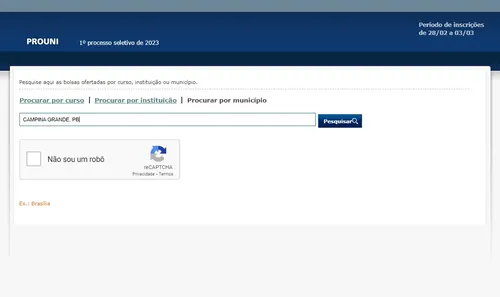 
				
					Prouni: como consultar bolsas disponíveis
				
				