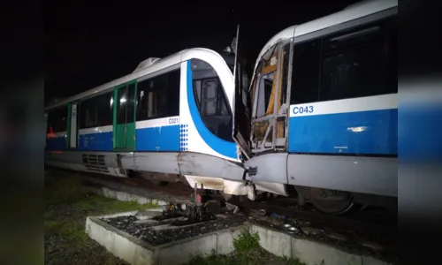 
				
					Vídeo mostra quando trens bateram de frente em João Pessoa
				
				