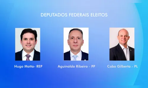 
				
					Sem representação feminina, deputados federais da Paraíba tomam posse em Brasília; veja quem são
				
				