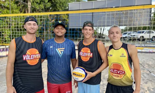 
                                        
                                            Suecos disputarão torneio de vôlei de praia em João Pessoa
                                        
                                        