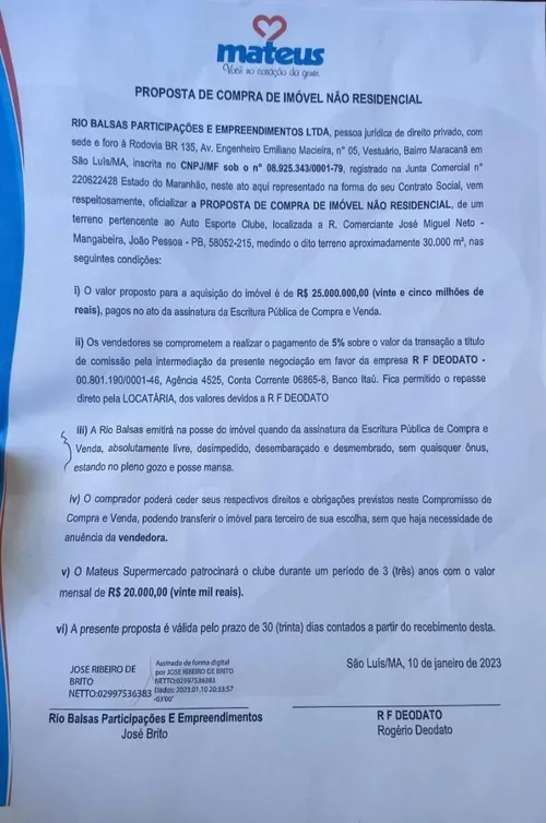 
				
					Centro de Treinamento do Auto Esporte-PB será vendido
				
				