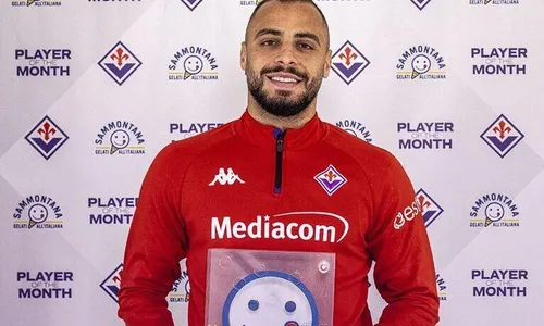 
                                        
                                            Arthur Cabral é eleito melhor jogador do mês de fevereiro da Fiorentina
                                        
                                        