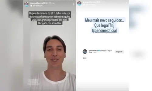 
				
					Torcedor do Campinense e do Grêmio com Síndrome de Down se emociona com mensagem de Geromel
				
				