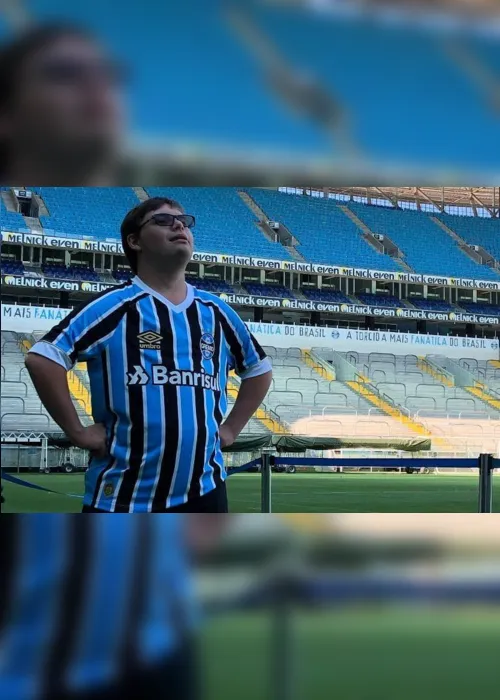 
                                        
                                            Torcedor do Campinense e do Grêmio com Síndrome de Down se emociona com mensagem de Geromel
                                        
                                        