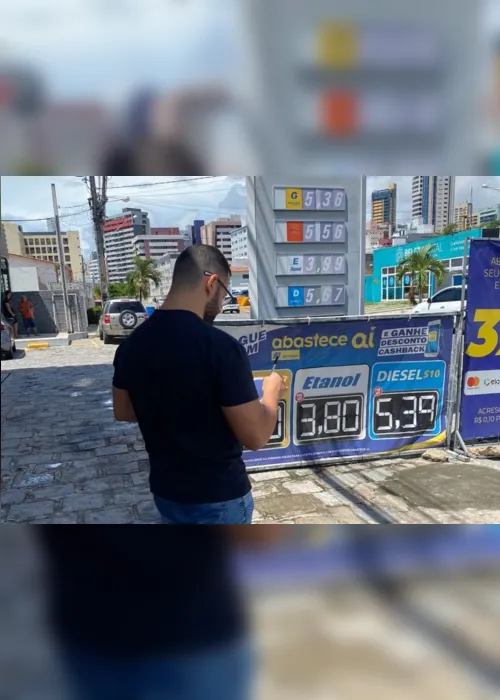 
                                        
                                            Preço da gasolina em João Pessoa segue estável segundo última pesquisa do Procon-JP
                                        
                                        