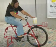 Paraibanos criam bicicleta capaz de produzir suco a partir de pedaladas