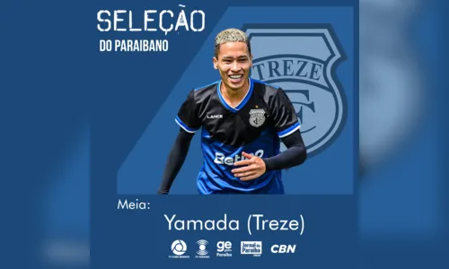 
				
					Seleção do Paraibano 2023 tem Treze e Sousa como destaques e Yamada como craque
				
				