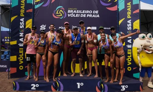 
                                        
                                            André e George repetem etapa anterior do Circuito Brasileiro de Vôlei de Praia e vencem no Rio
                                        
                                        