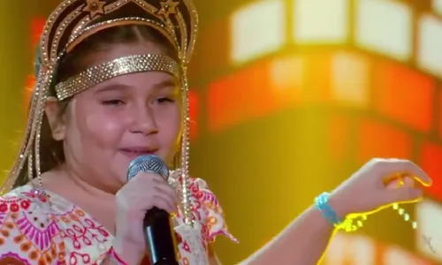 
                                        
                                            Paraibana passa de fase no The Voice Kids Brasil e fica no time de Carlinhos Brown
                                        
                                        