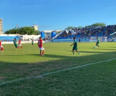Nacional de Patos sofre, mas vence o Potiguar de Mossoró com dois gols no fim do jogo