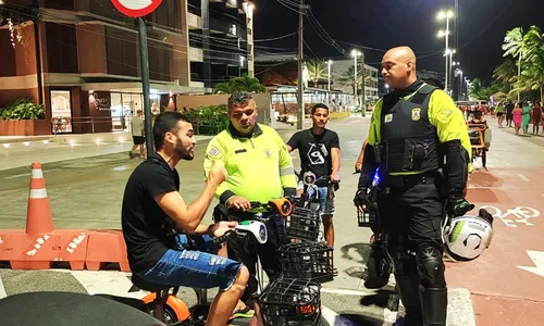 
                                        
                                            Fiscalização quer coibir uso irregular de bicicletas e motos elétricas na orla de João Pessoa
                                        
                                        