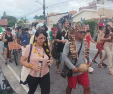 Manifestação contra o marco temporal das terras indígenas acontece em João Pessoa