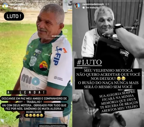 
				
					Motorista do Nacional de Patos morre antes de treino, e atletas lamentam
				
				