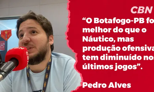 
                                        
                                            Botafogo-PB: Pedro Alves analisa duelo contra o Náutico e queda de rendimento do Belo na Série C
                                        
                                        