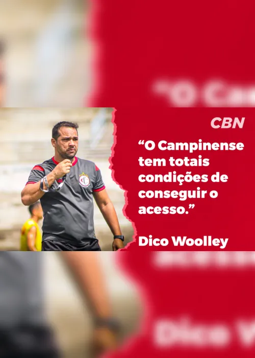 
                                        
                                            Dico Woolley revela motivação para aceitar convite do Campinense na Série D 2023
                                        
                                        