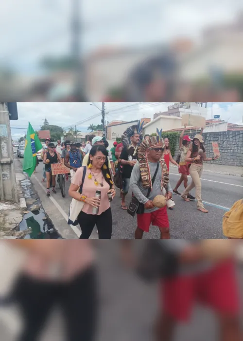 
                                        
                                            Manifestação contra o marco temporal das terras indígenas acontece em João Pessoa
                                        
                                        