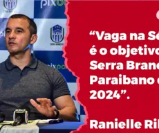 Ranielle Ribeiro elogia estrutura do Serra Branca e revela prioridade para 2024