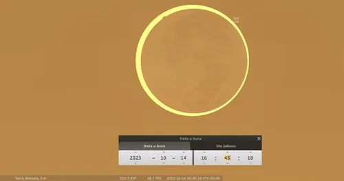 
				
					Eclipse solar anular 2023 no Brasil: quando e onde observar
				
				