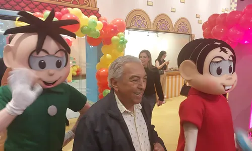 
                                        
                                            Mauricio de Sousa visita espaço da 'Turma da Mônica' em João Pessoa
                                        
                                        