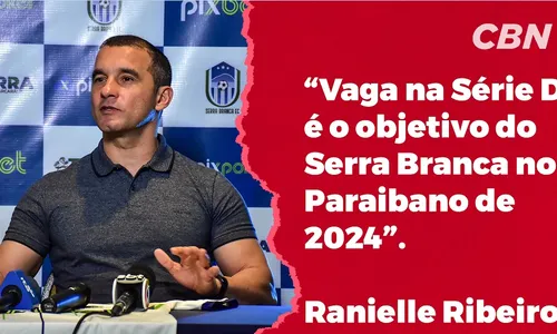 
                                        
                                            Ranielle Ribeiro elogia estrutura do Serra Branca e revela prioridade para 2024
                                        
                                        