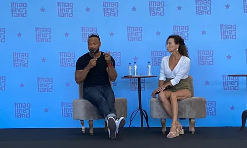 
                                        
                                            Imagineland: Julie Caitlin Brown e David Ramsey refletem sobre a indústria do entretenimento: “precisamos nos preocupar em fazer filmes de heróis com qualidade”
                                        
                                        