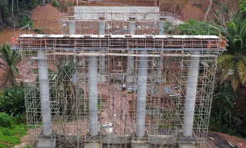 
                                        
                                            Ponte que vai ligar três ruas, nos Bancários, à UFPB está com 70% das obras concluídas
                                        
                                        