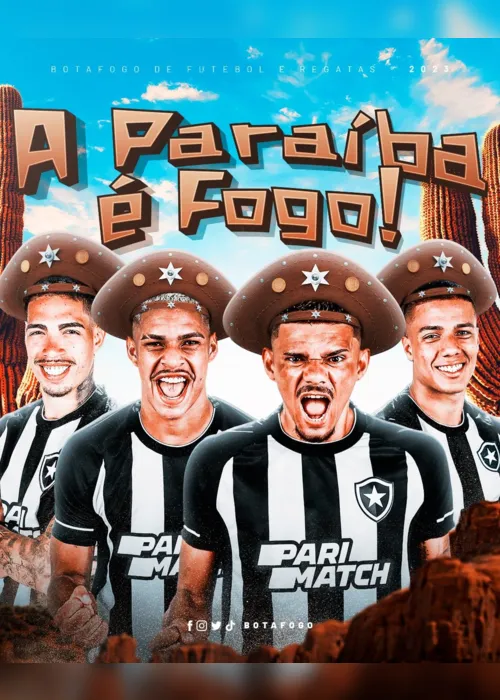 
                                        
                                            Botafogo faz homenagem aos 4 paraibanos que tem no elenco
                                        
                                        
