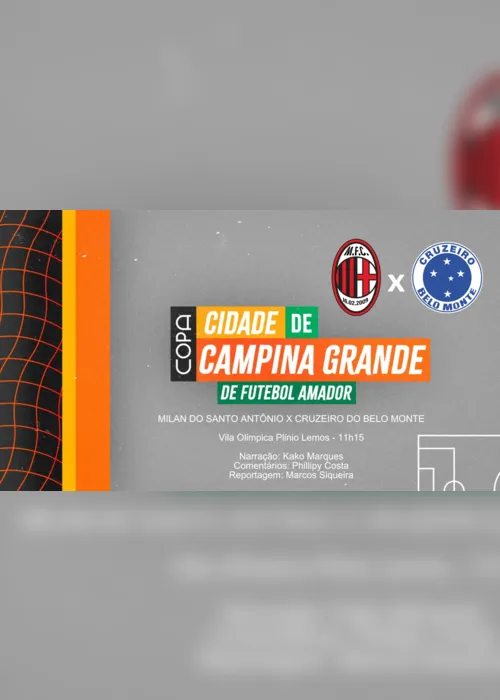 
                                        
                                            Copa Campina Grande: assista aos melhores momentos de Milan 1 x 0 Cruzeiro do Belo Monte
                                        
                                        