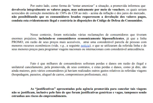 
				
					Defensoria Pública da Paraíba entra com ação no caso '123 Milhas'
				
				