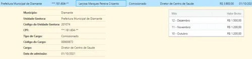 
				
					Prefeitura contrata servidora que estuda a 466 km's e MP apura se há vínculo fantasma
				
				