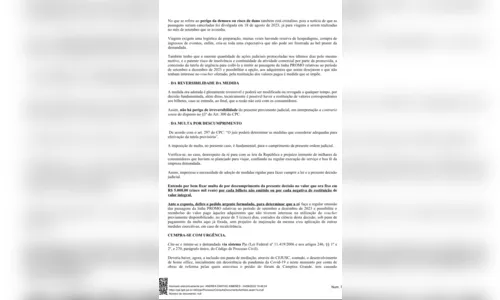 
				
					Justiça da Paraíba manda ‘123 Milhas’ fornecer passagens ou reembolsar clientes
				
				