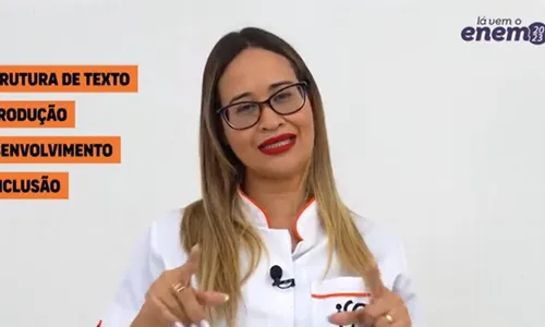 
                                        
                                            Lá Vem o Enem: videoaula explica funções de linguagem e competências da redação
                                        
                                        