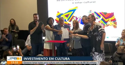 
				
					Governo anuncia mais de R$ 50 milhões para a cultura da Paraíba
				
				