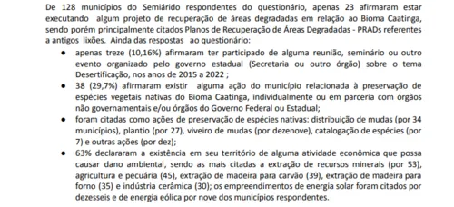 
				
					Desertificação avança na Paraíba e apenas 18% das cidades recuperam áreas
				
				