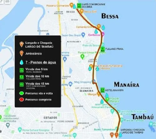 
				
					Corrida da Guarda Civil Metropolitana reunirá 1 mil pessoas na orla de João Pessoa
				
				