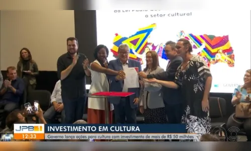 
				
					Governo anuncia mais de R$ 50 milhões para a cultura da Paraíba
				
				