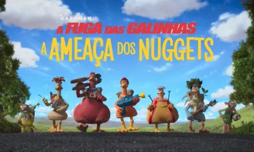 
                                        
                                            Teaser de 'A Fuga das Galinhas: A Ameaça dos Nuggets' é divulgado pela Netflix
                                        
                                        