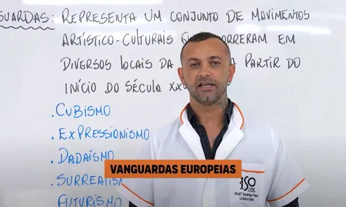 
                                        
                                            Lá Vem o Enem: videoaula de literatura explica vanguardas europeias
                                        
                                        