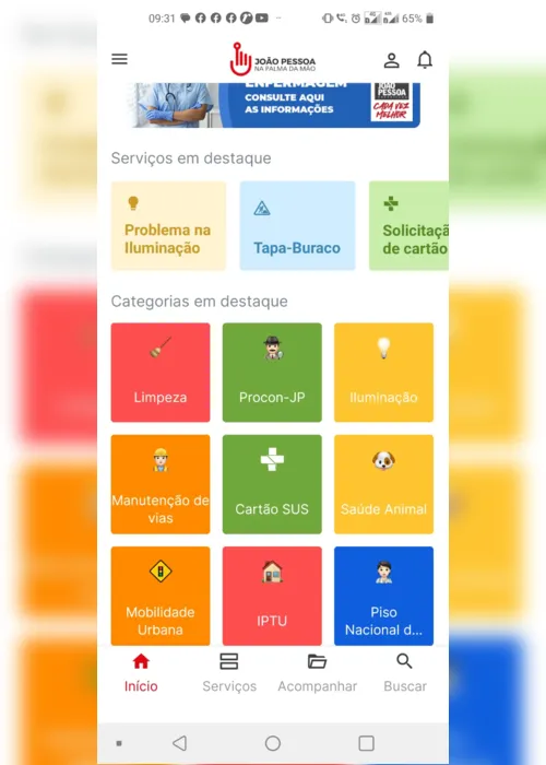 
                                        
                                            Prefeitura de João Pessoa lança aplicativo para população solicitar serviços
                                        
                                        