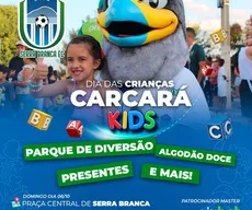 Campeão do Paraibano Sub-20, Serra Branca celebra o Dia das Crianças Carcará Kids