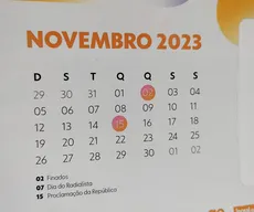 Feriados de novembro de 2023: veja quais são