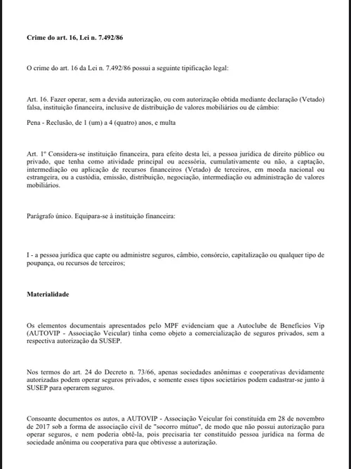 
				
					Justiça condena envolvidos em ‘esquema’ que movimentou R$ 9 milhões com seguro pirata
				
				