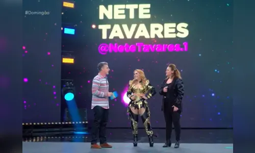 
				
					Paraibana Nete Tavares tem carreira musical lançada no Domingão com Huck
				
				