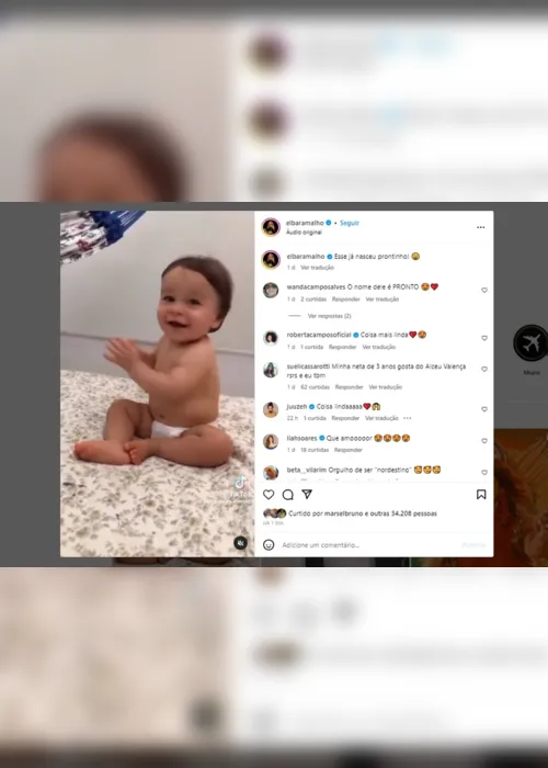 
                                        
                                            Bebê dança música cantada por Luiz Gonzaga e viraliza nas redes sociais
                                        
                                        
