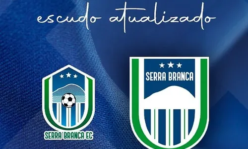 
                                        
                                            Serra Branca apresenta mudanças no escudo do clube
                                        
                                        